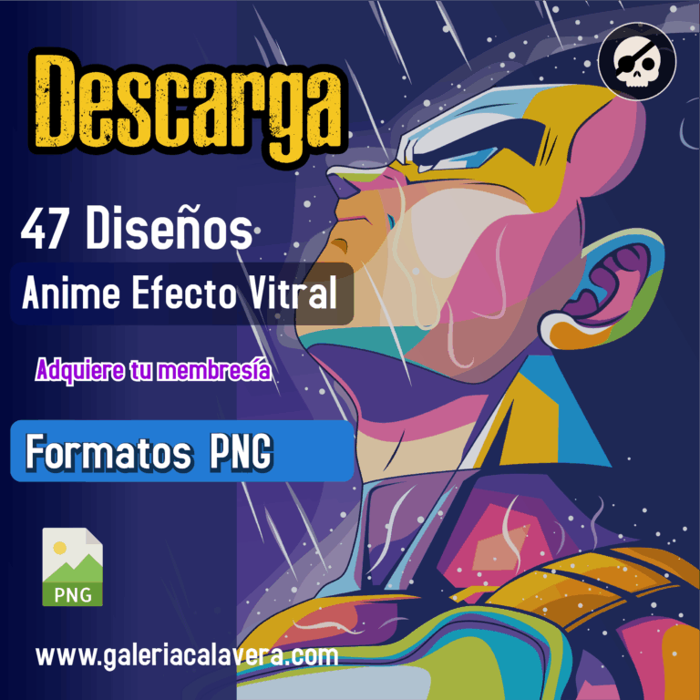 47 vitrales anime