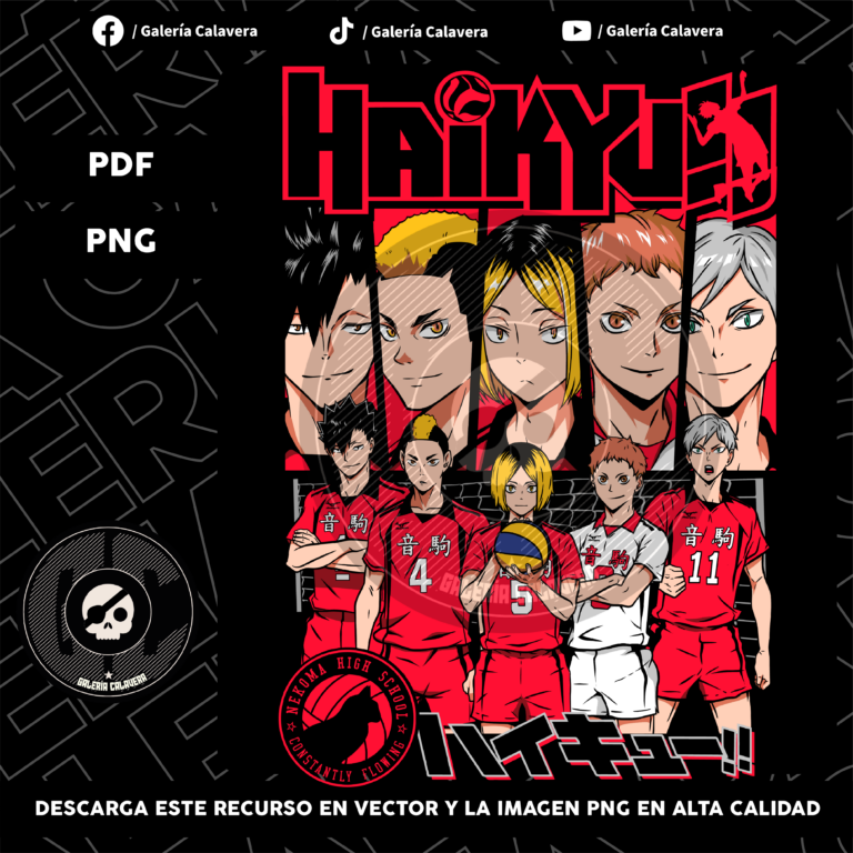 Haikyuu Nekoma Design