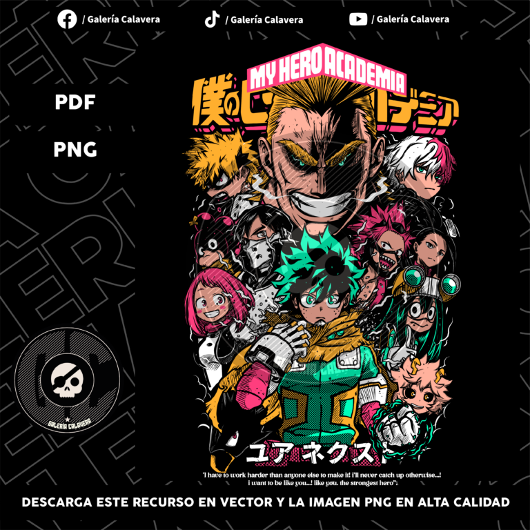 My Hero Academy Design