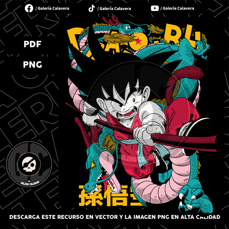 Goku Dragon Ball DTF