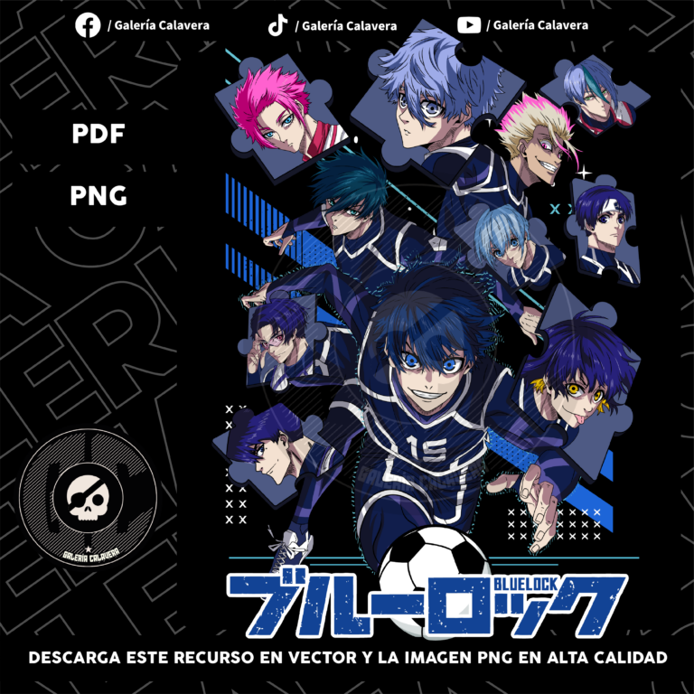 Blue Lock DTF Design