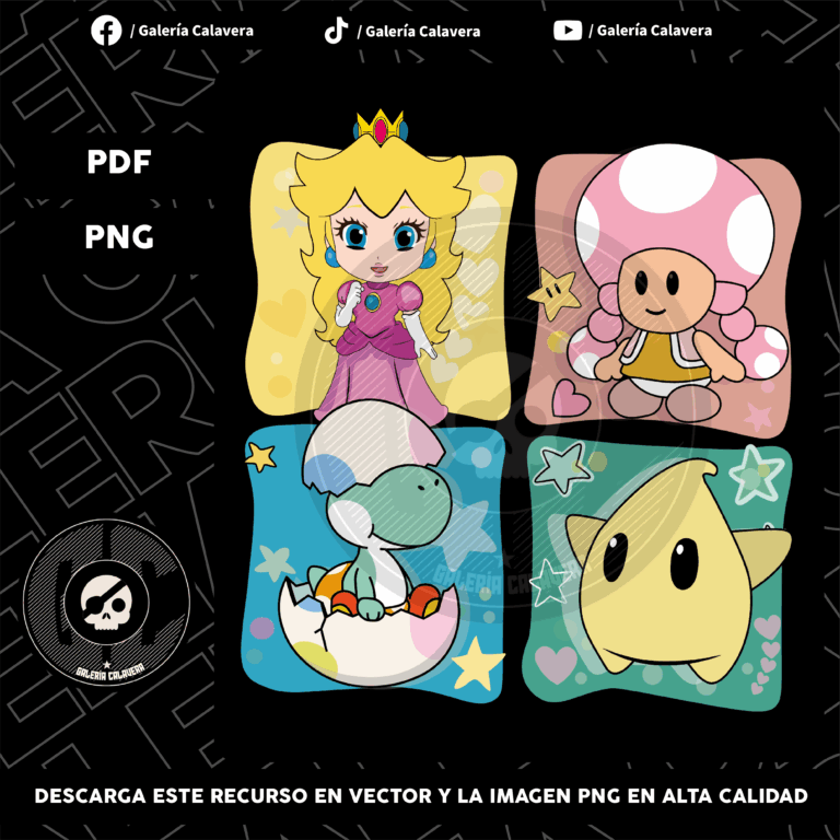 Mario Personajes Kawaii
