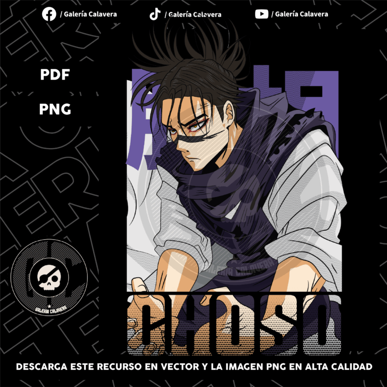 Choso Vector Anime
