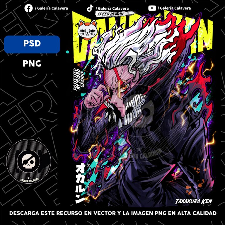 Okarun psd png files