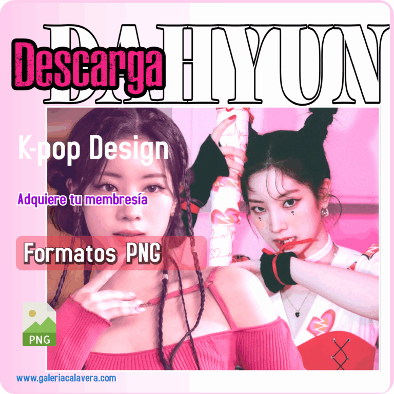 Dahyun Sublimation Design