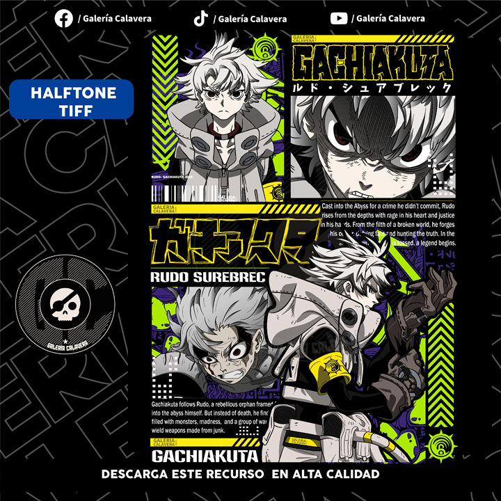 Semitono DTF Gachiakuta