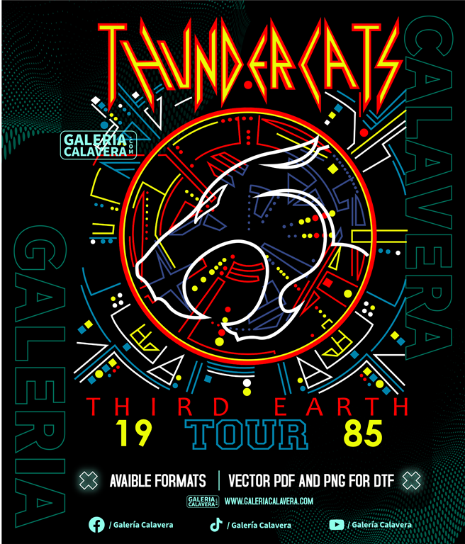 Thundercats Logo dtf design
