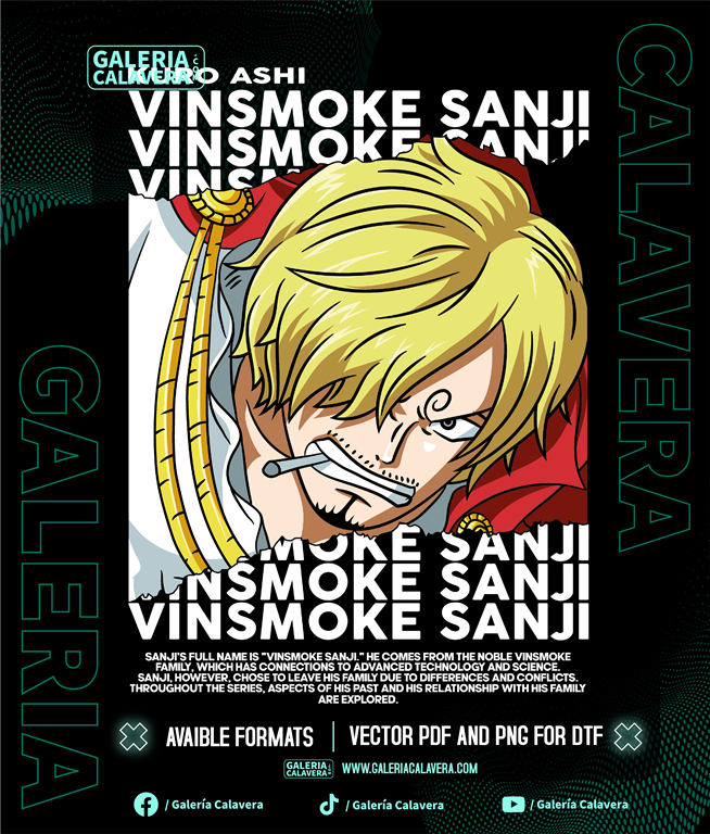 Sanji Text Design