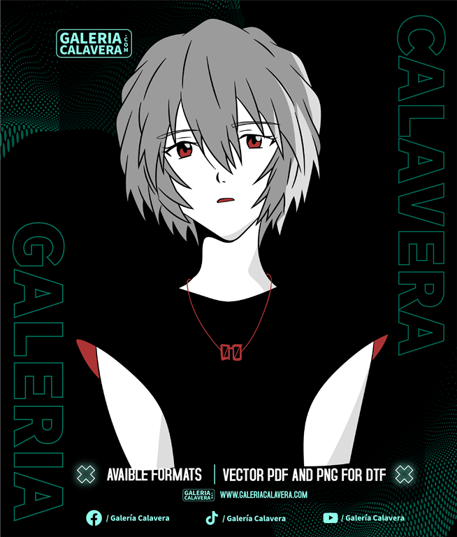 Rei Ayanami Simple Design