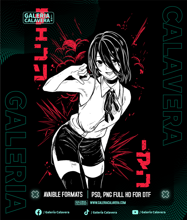 Reze Design Anime