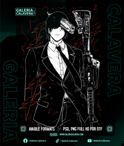 Demonio Pistola Chainsaw Man