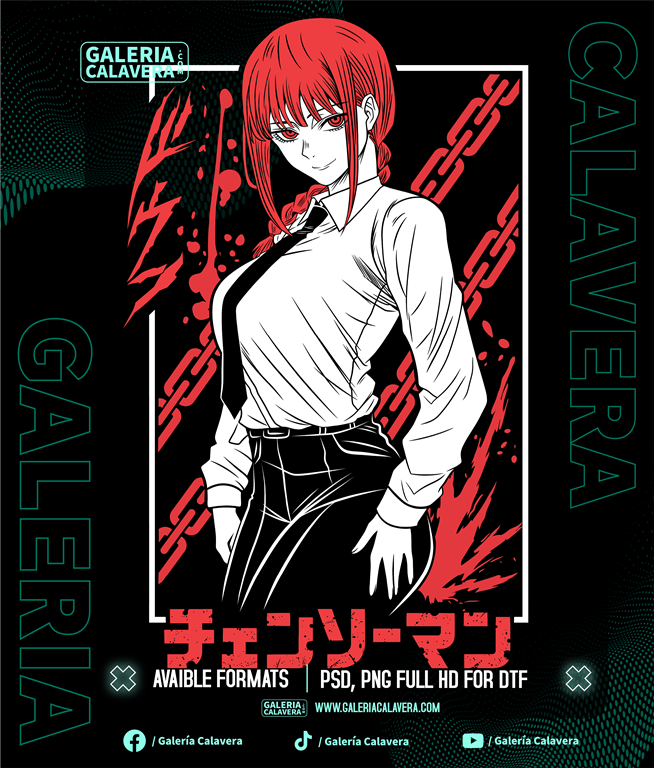 Makima Design Anime