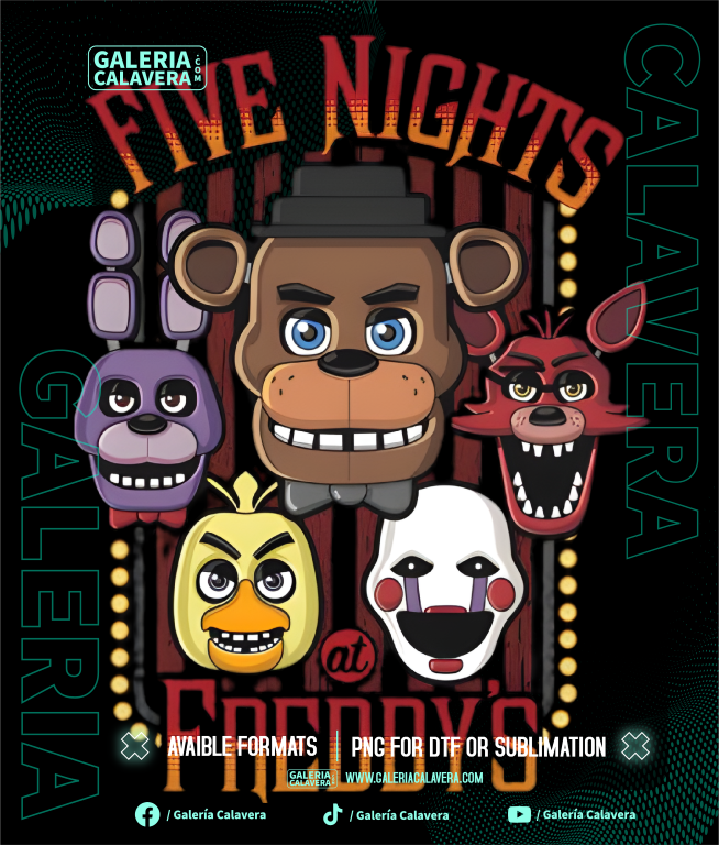 Five Nights Freddys PNG