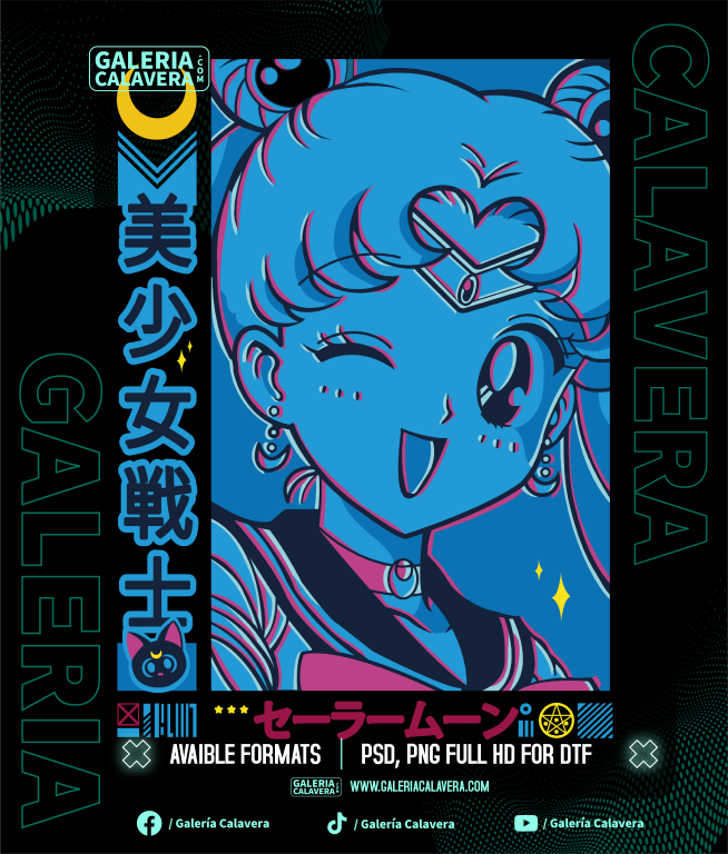 Sailor Moon DTF
