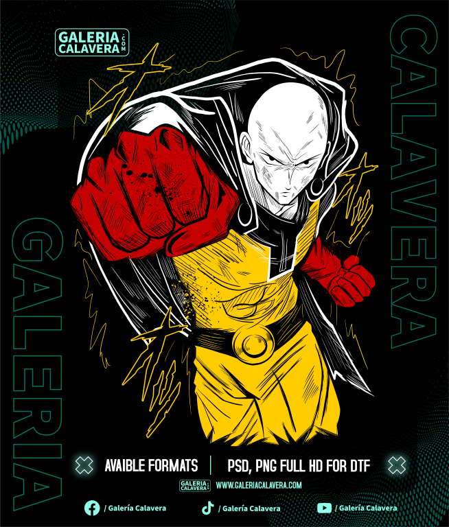 Saitama Basic PSD File