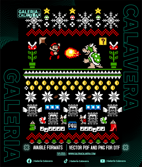 Mario Ugly Sweater