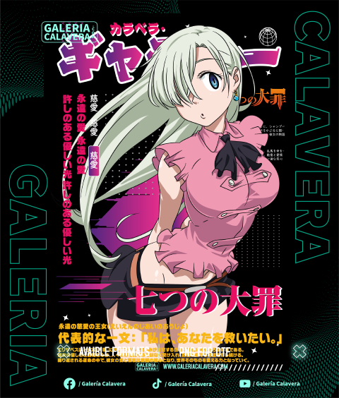 Elizabeth Galeria Calavera png