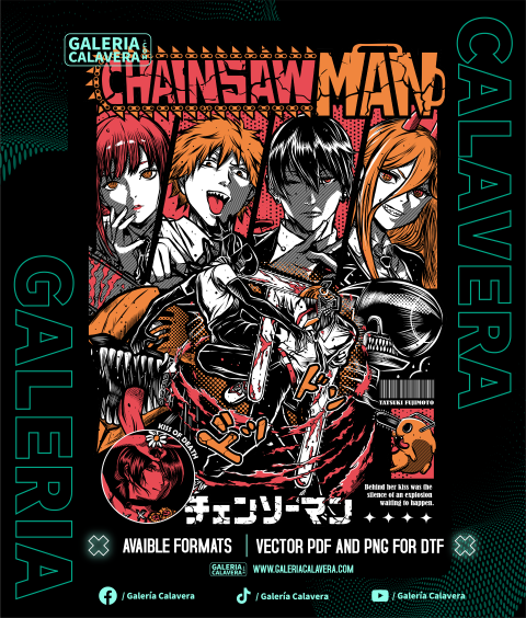 Chainsaw Front & Back