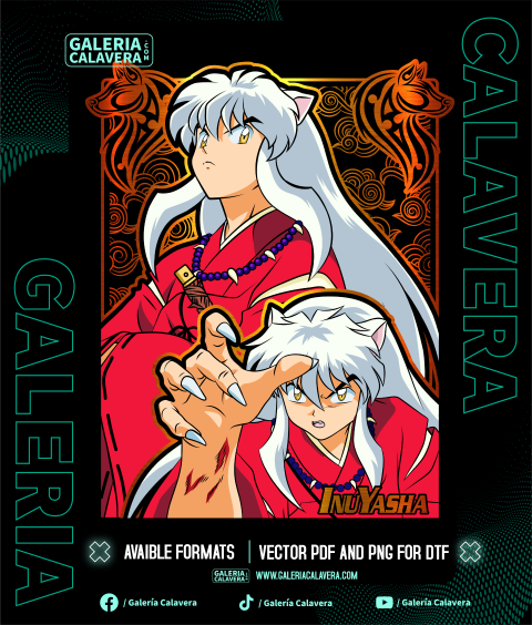 Inuyasha Color DTF
