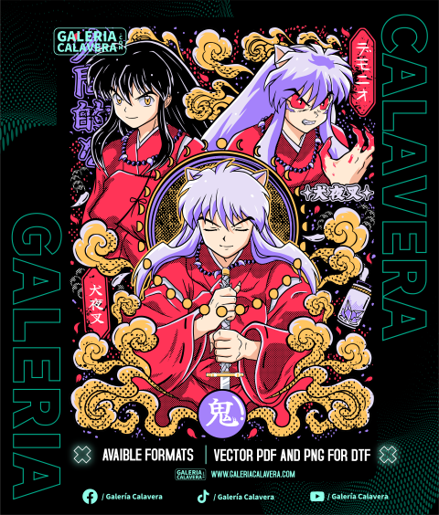 Inuyasha Human and Demon