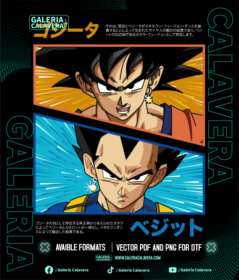 Goku Vegeta Fusion