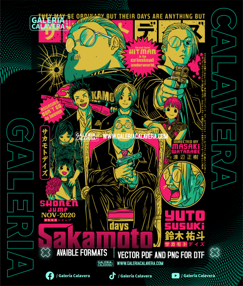 Sakamoto Days Design Color