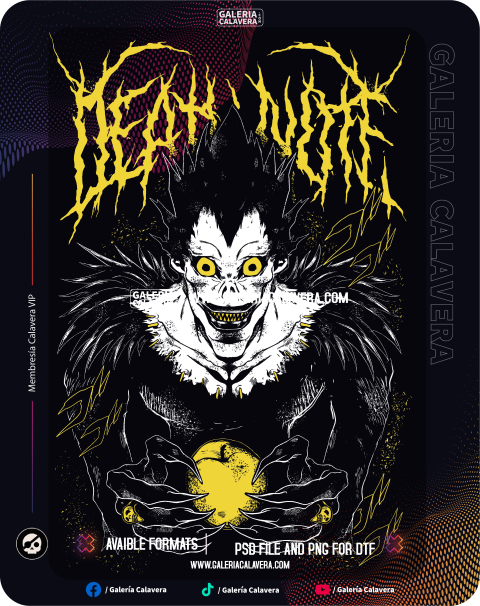 Ryuk Death Note Reducted