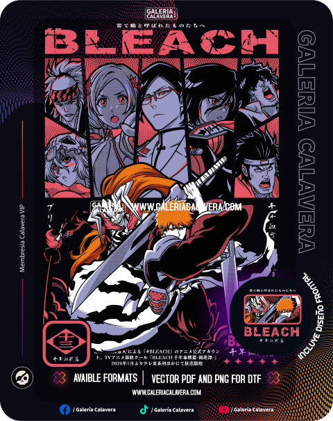 Bleach Multi Design