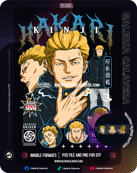 Kinji Hakari PSD Print