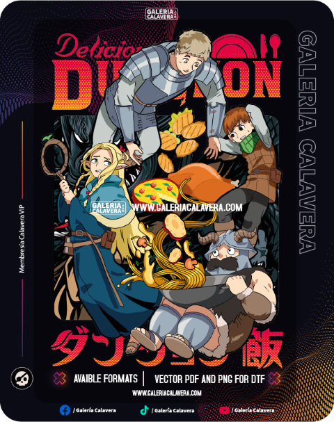 Galeria Calavera Dungeon Meshi