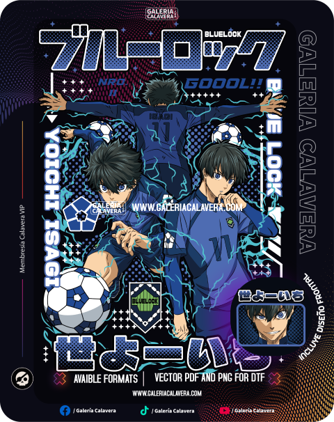 Isagi Blue Lock Multi