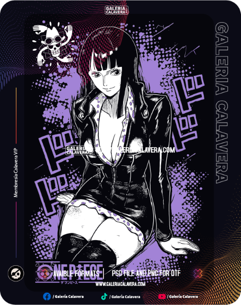 Nico Robin Psd Print