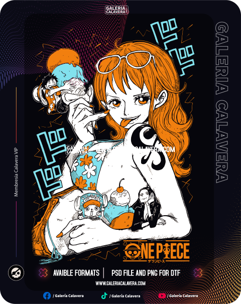 DTF Design Nami Ice