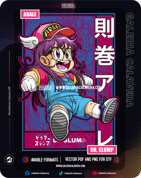DTF Vector Arale