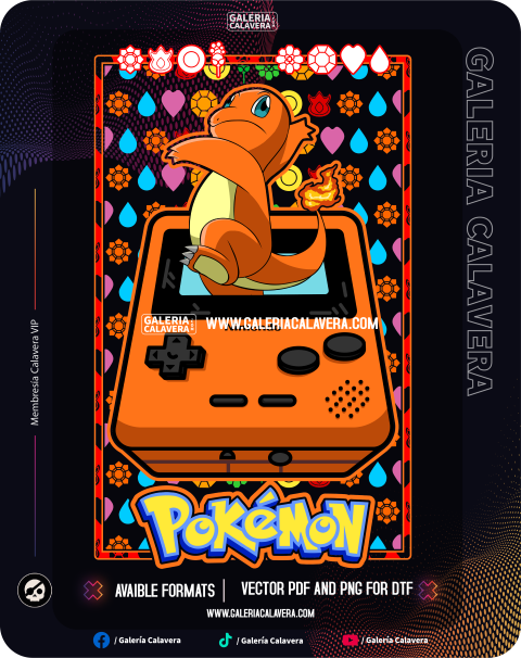 DTF Vector Charmander P