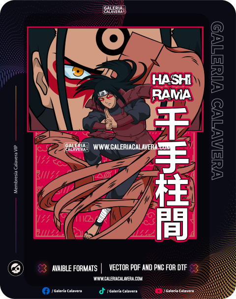 DTF Vector Hashirama