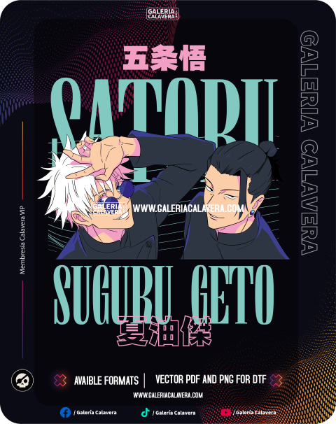 Gojo Geto Basic Color