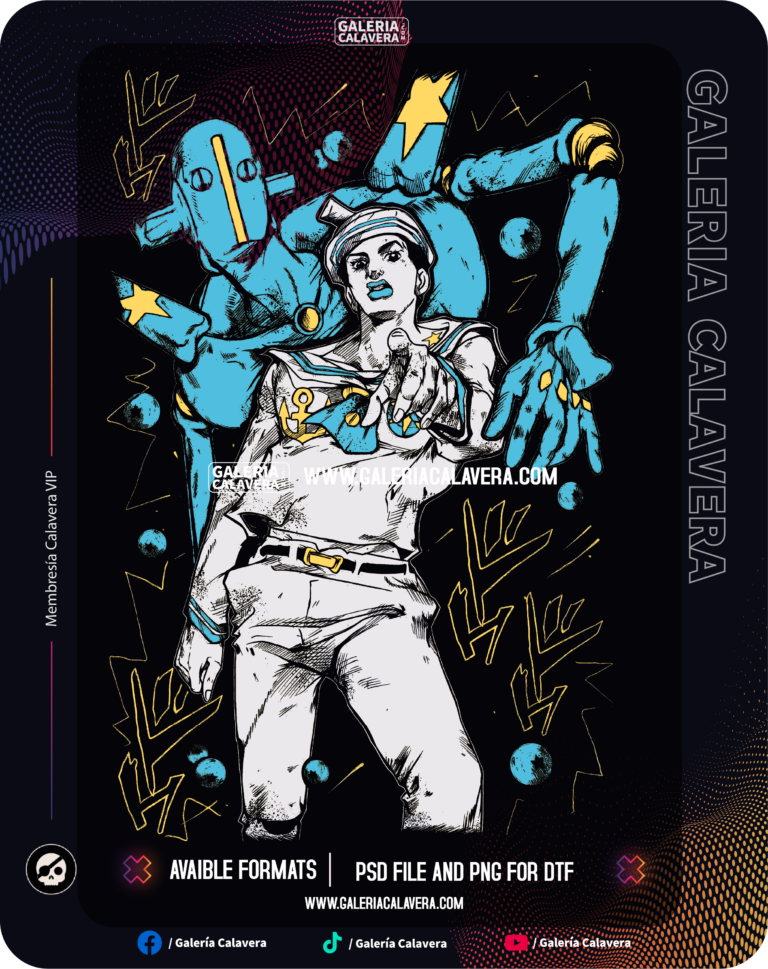 DTF DTG Stone Ocean