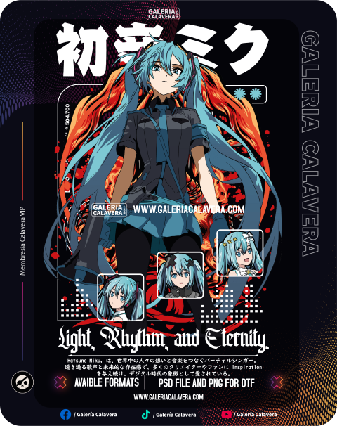 Hatsune Miku Naranja GC