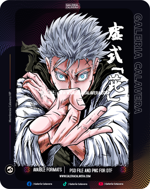 Gojo Diseno De Anime