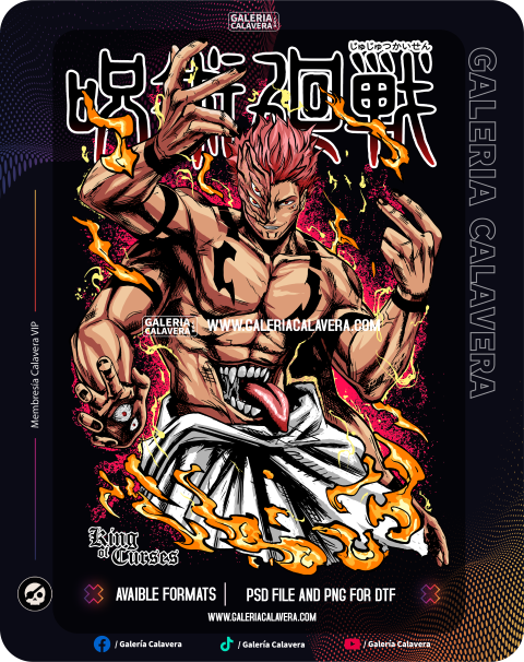 Sukuna DTF Anime