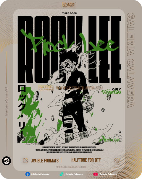 Halftone Rock Lee