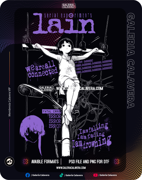 Lain Crucified Red