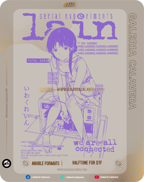 Lain White Back