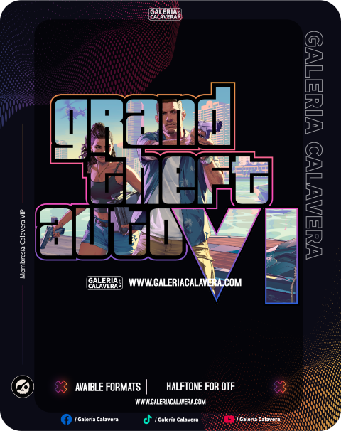 GTA 6 Halftone