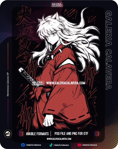 Reducted DTF Anime Inuyasha